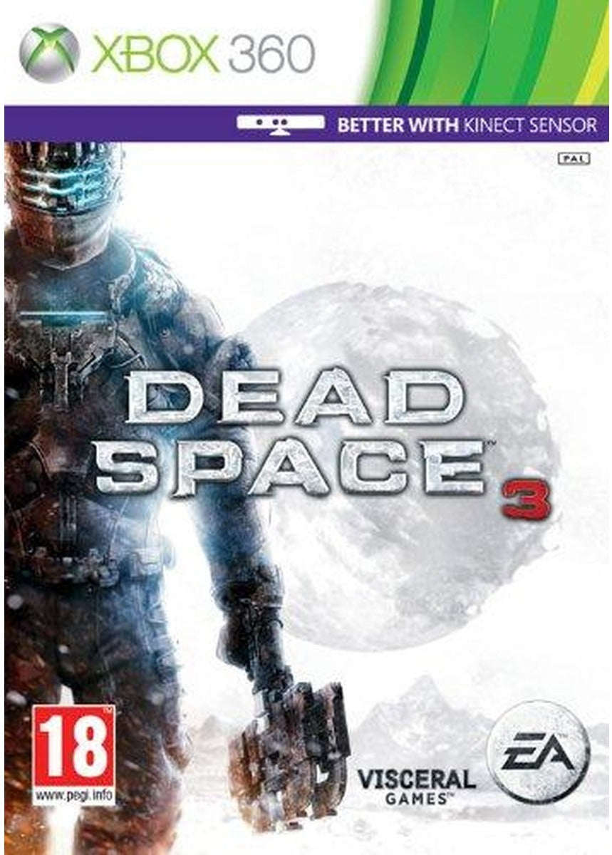 Dead Space 3 Xbox 360 game box art