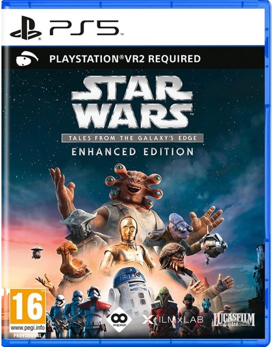 Star Wars: Tales From the Galaxy's Edge Enhanced Edition PS5 PlayStation VR2 box art