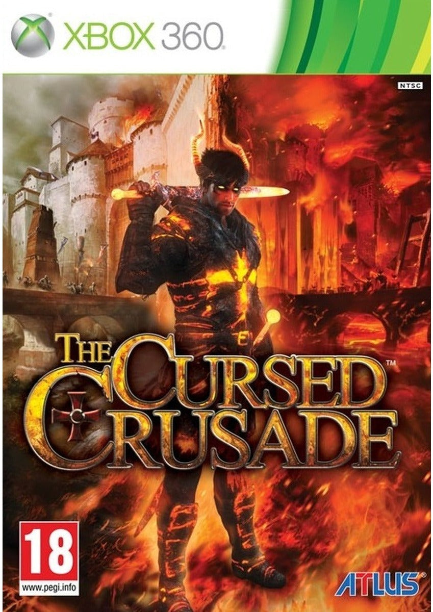 The Cursed Crusade Xbox 360 game box art