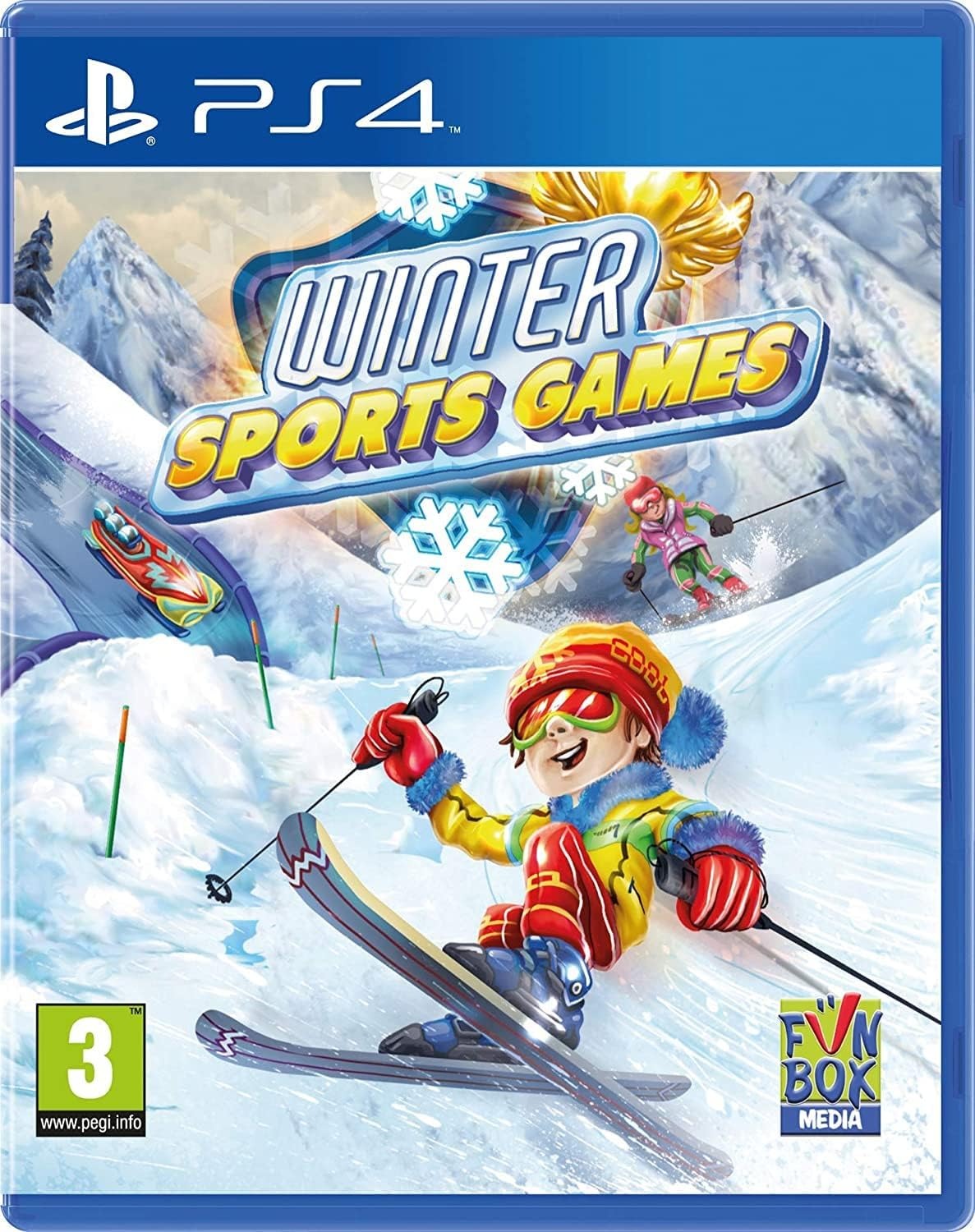 Winter Sports Games PlayStation 4 game box art