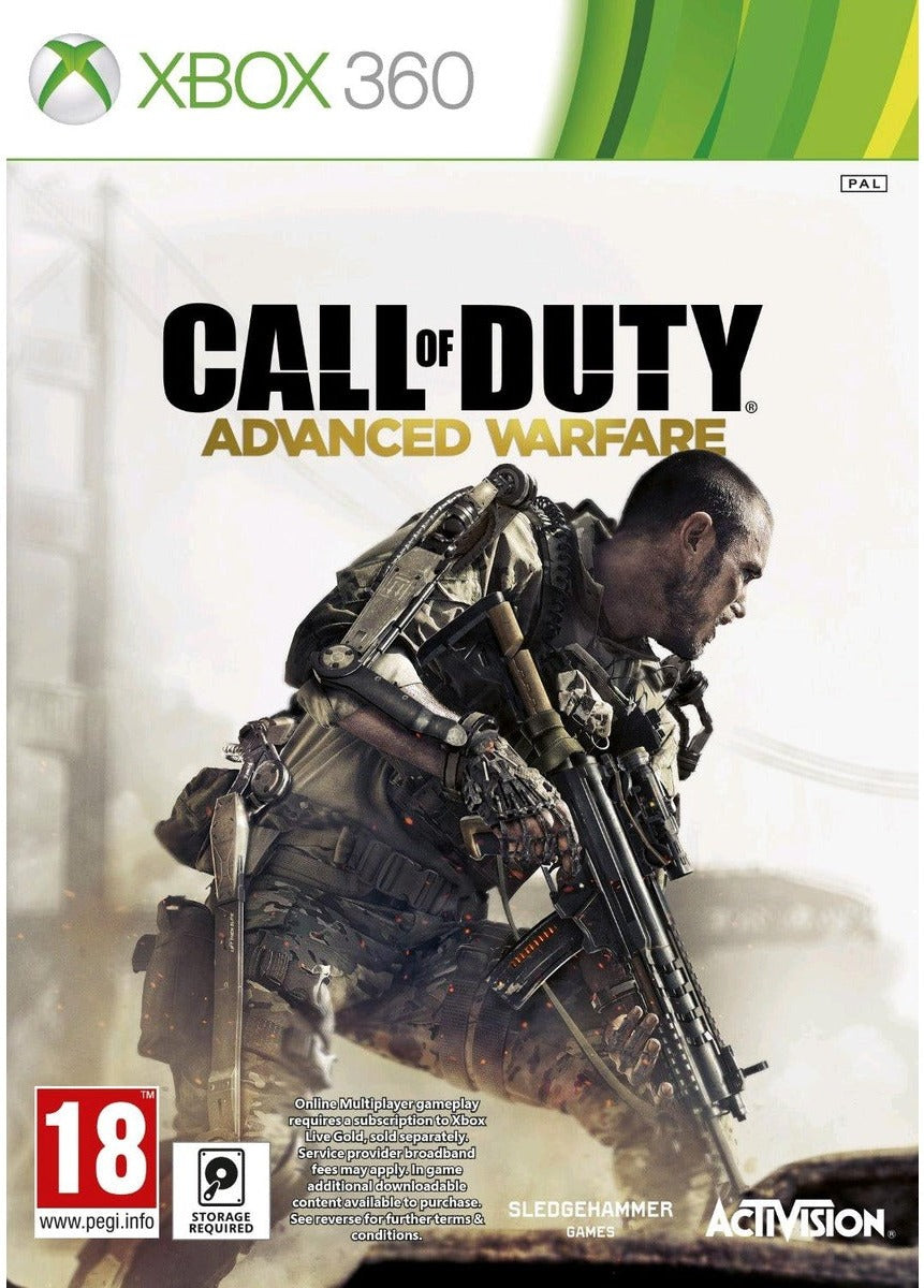 Call of Duty: Advanced Warfare Xbox 360 game box art