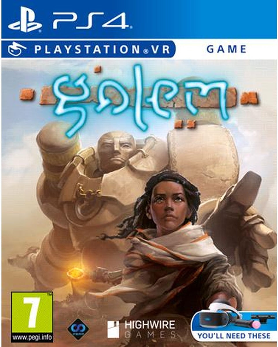 Golem PlayStation 4 game box art – Perp Games physical edition