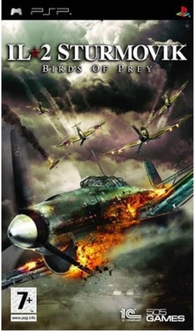 IL-2 Sturmovik: Birds of Prey PSP game box art