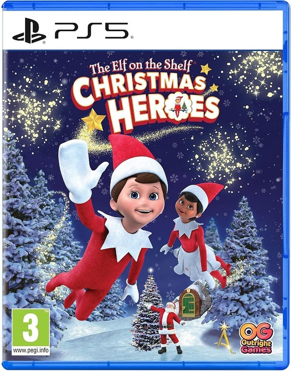 The Elf on the Shelf: Christmas Heroes PlayStation 5 game box art