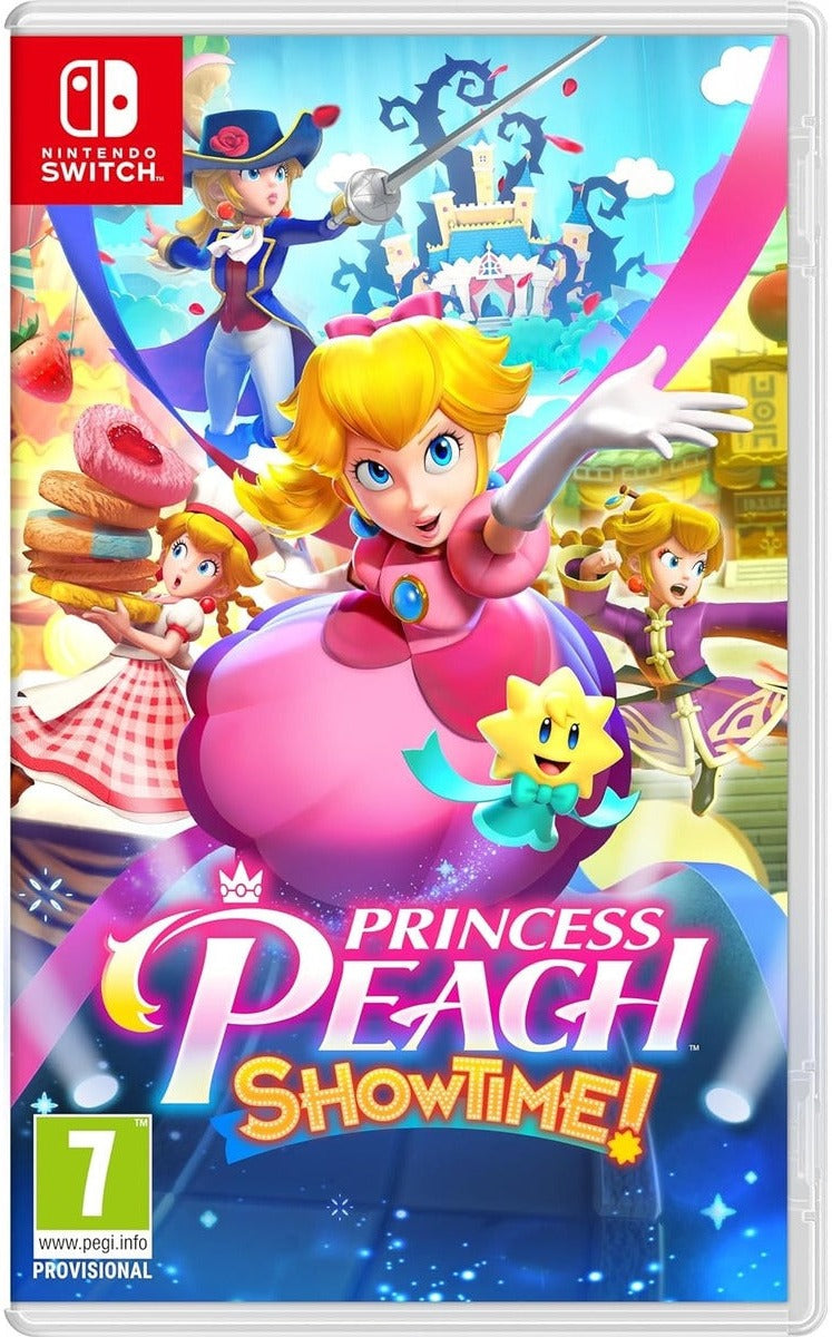 Princess Peach: Showtime! Nintendo Switch game box art
