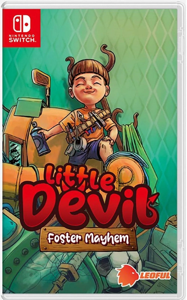 Little Devil Inside: Foster Mayhem Nintendo Switch Asian edition box art