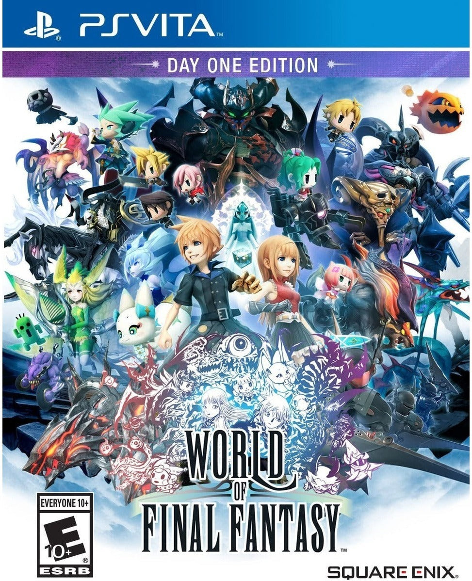World of Final Fantasy Day One Edition PlayStation Vita box art