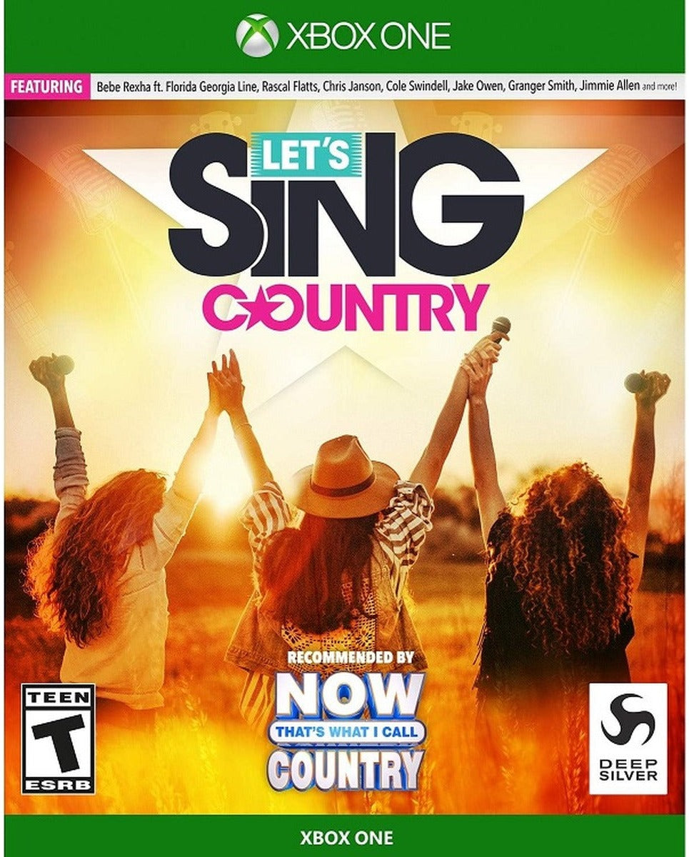 Let's Sing: Country Xbox One game box art