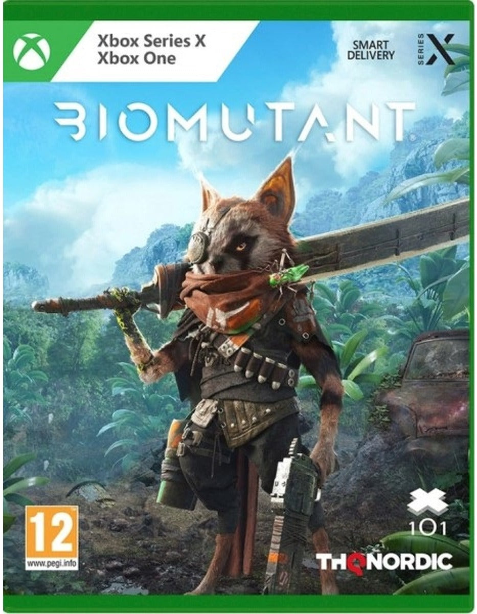 Biomutant Xbox Series X game box art