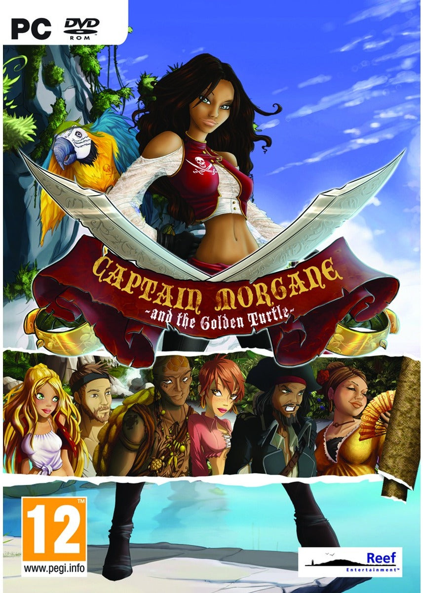 Captain Morgane and the Golden Turtle PC game box art