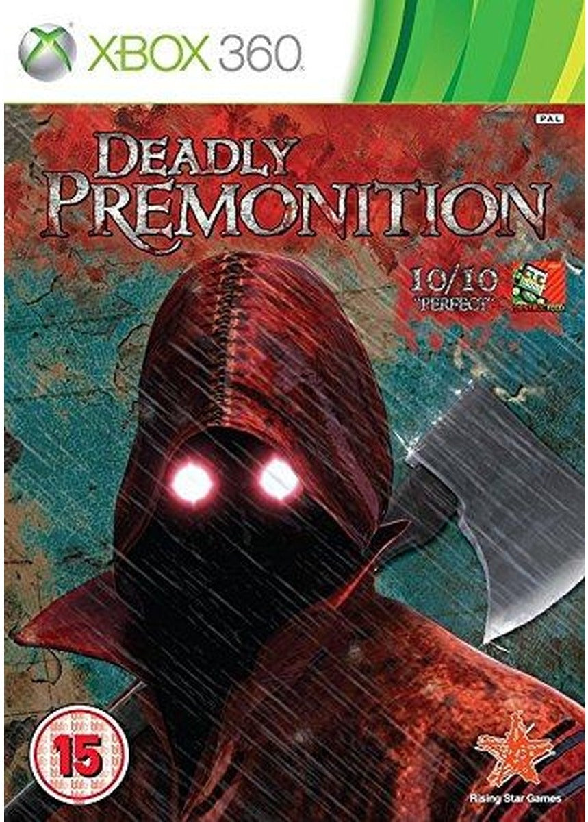 Deadly Premonition Xbox 360 game box art