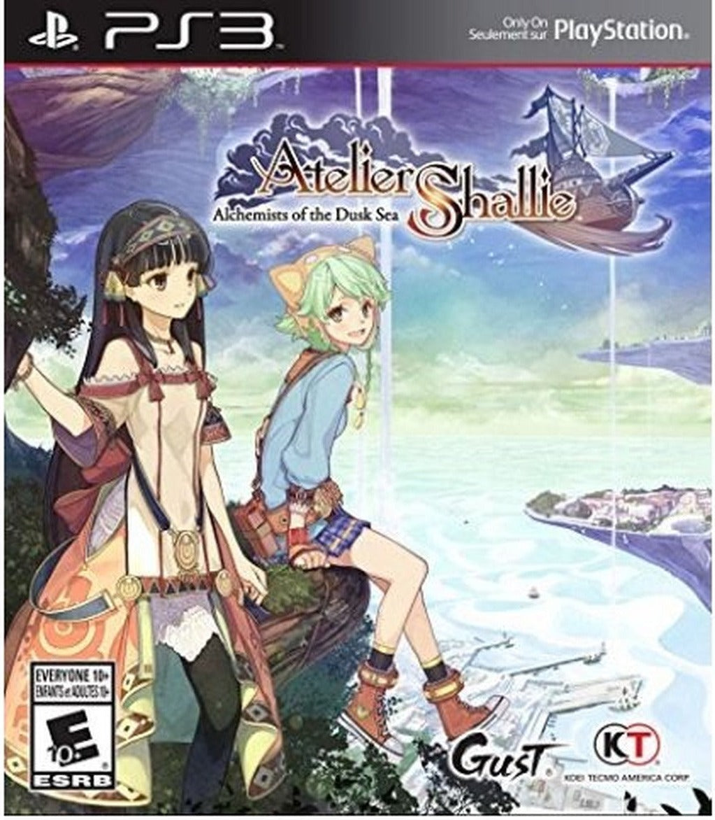Atelier Shallie: Alchemists of the Dusk Sea PlayStation 3 box art