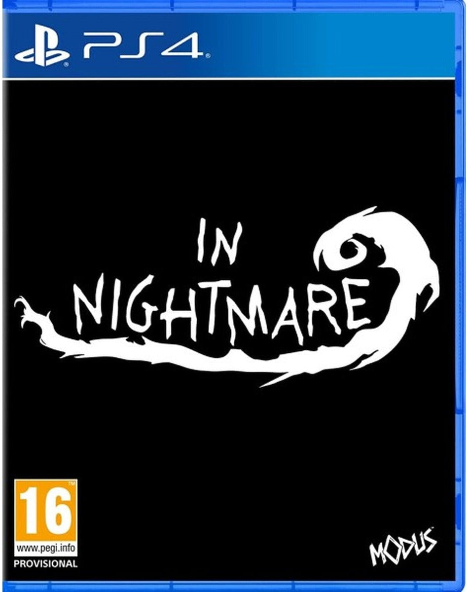 In Nightmare PlayStation 4 game box art