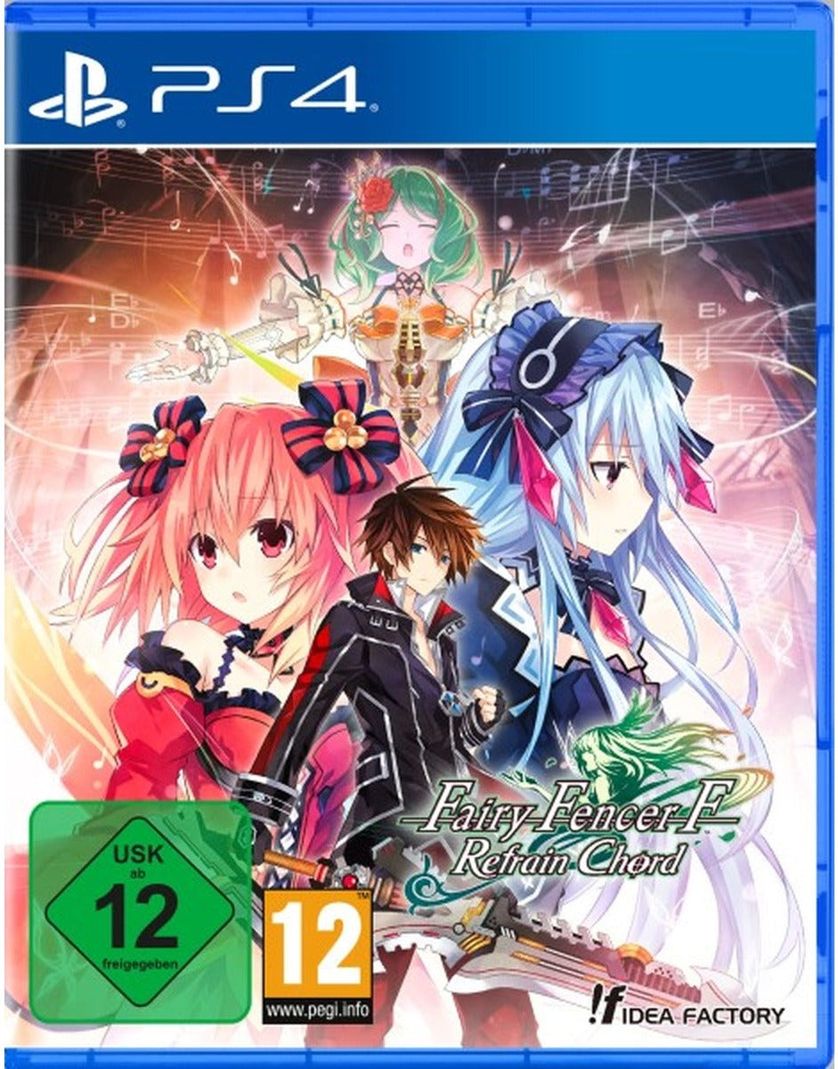 Fairy Fencer F: Refrain Chord Standard Edition PlayStation 4 box art
