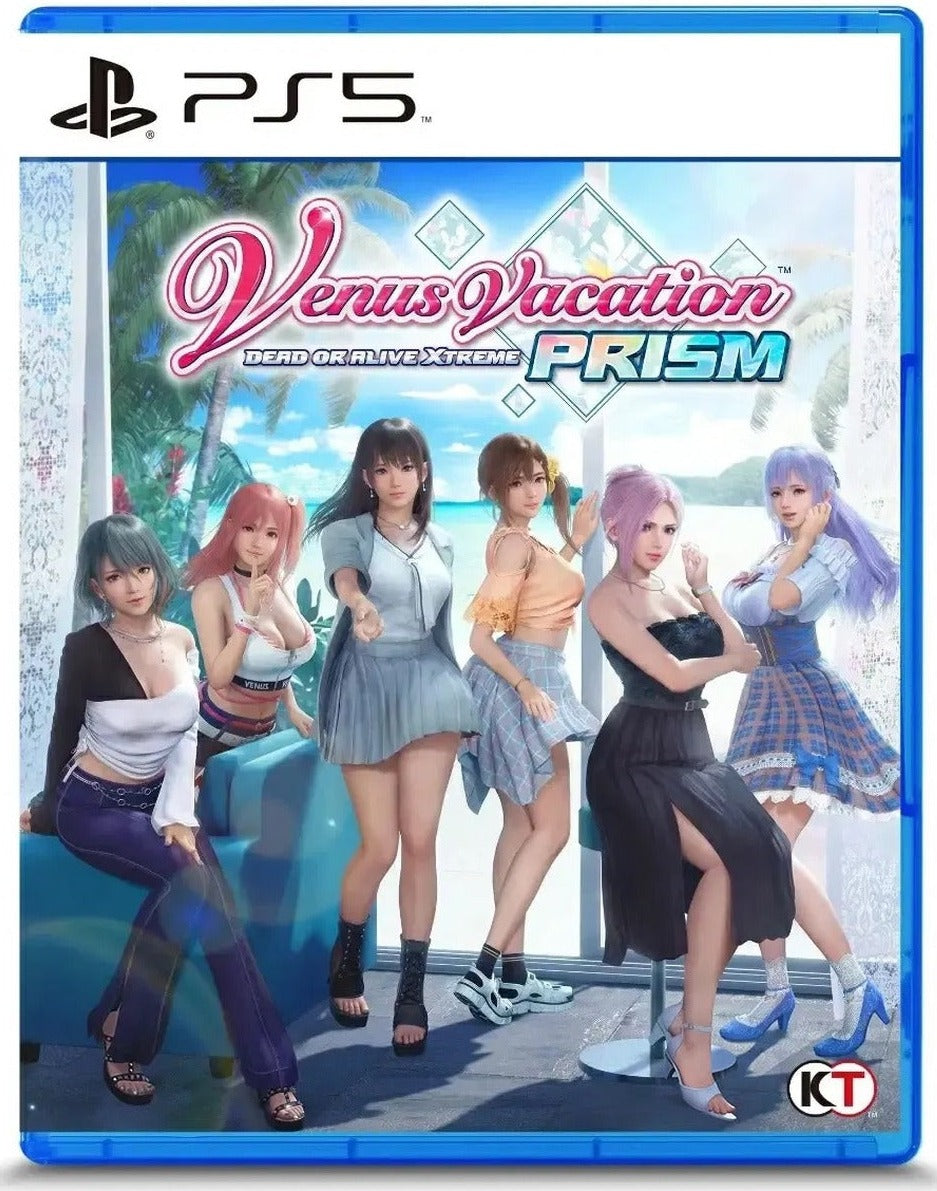 Venus Vacation PRISM: Dead or Alive Xtreme PS5 Asian box art