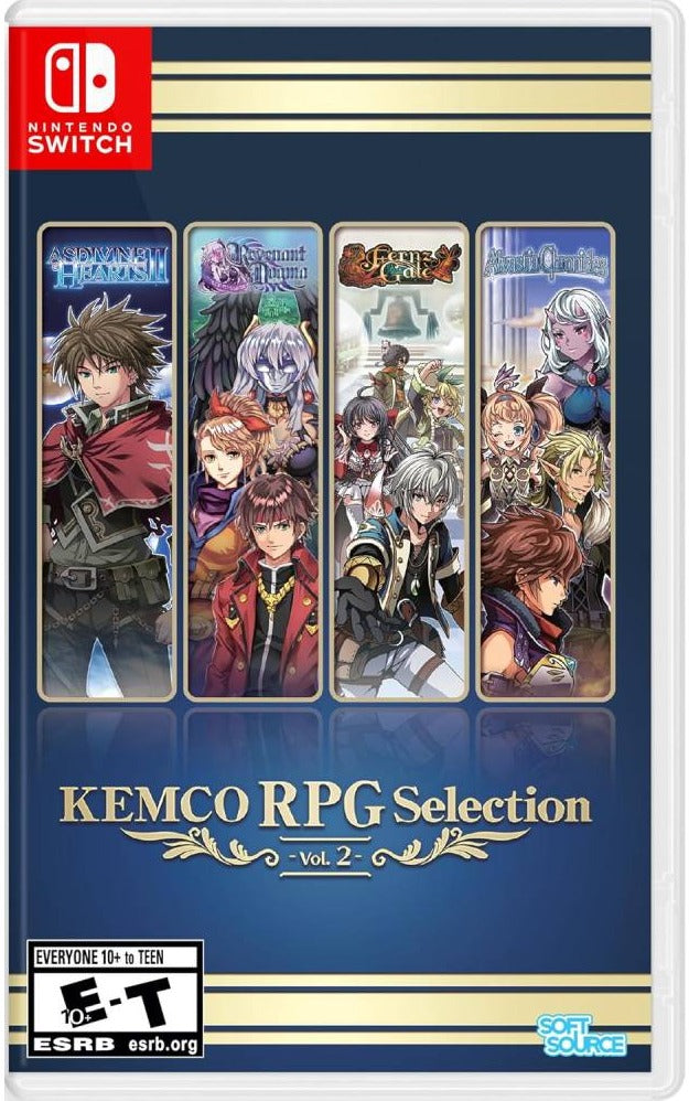 Kemco RPG Selection Vol. 2 Nintendo Switch Asian box front cover