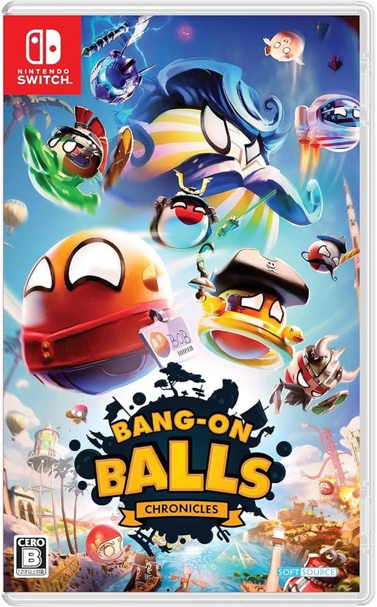 Bang-On Balls: Chronicles Nintendo Switch Asian box front cover