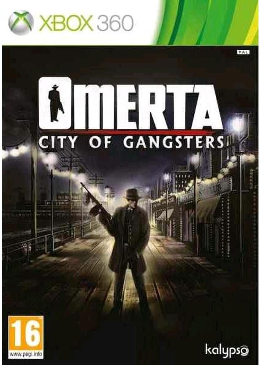 Omerta: City of Gangsters Xbox 360 game box art