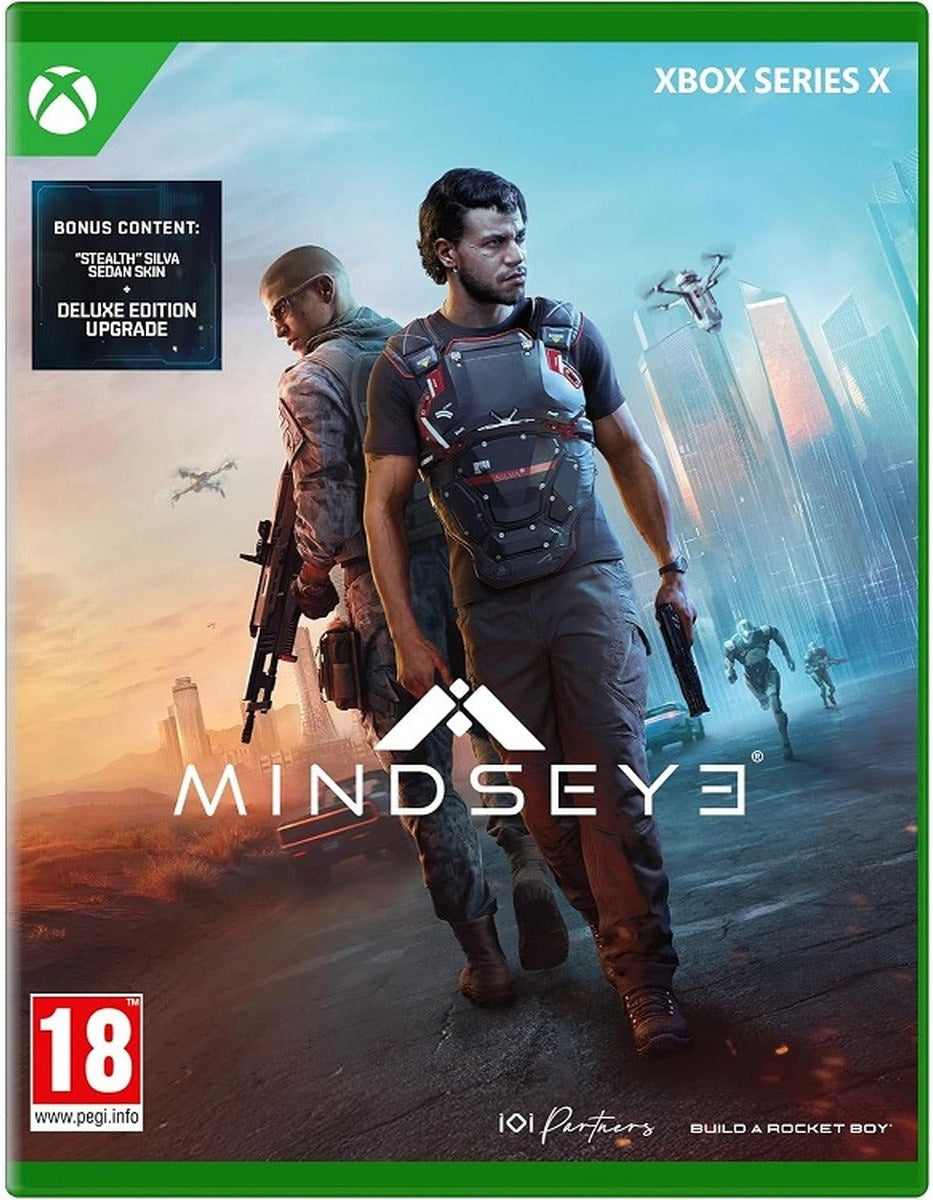 MindsEye Xbox Series X game box art