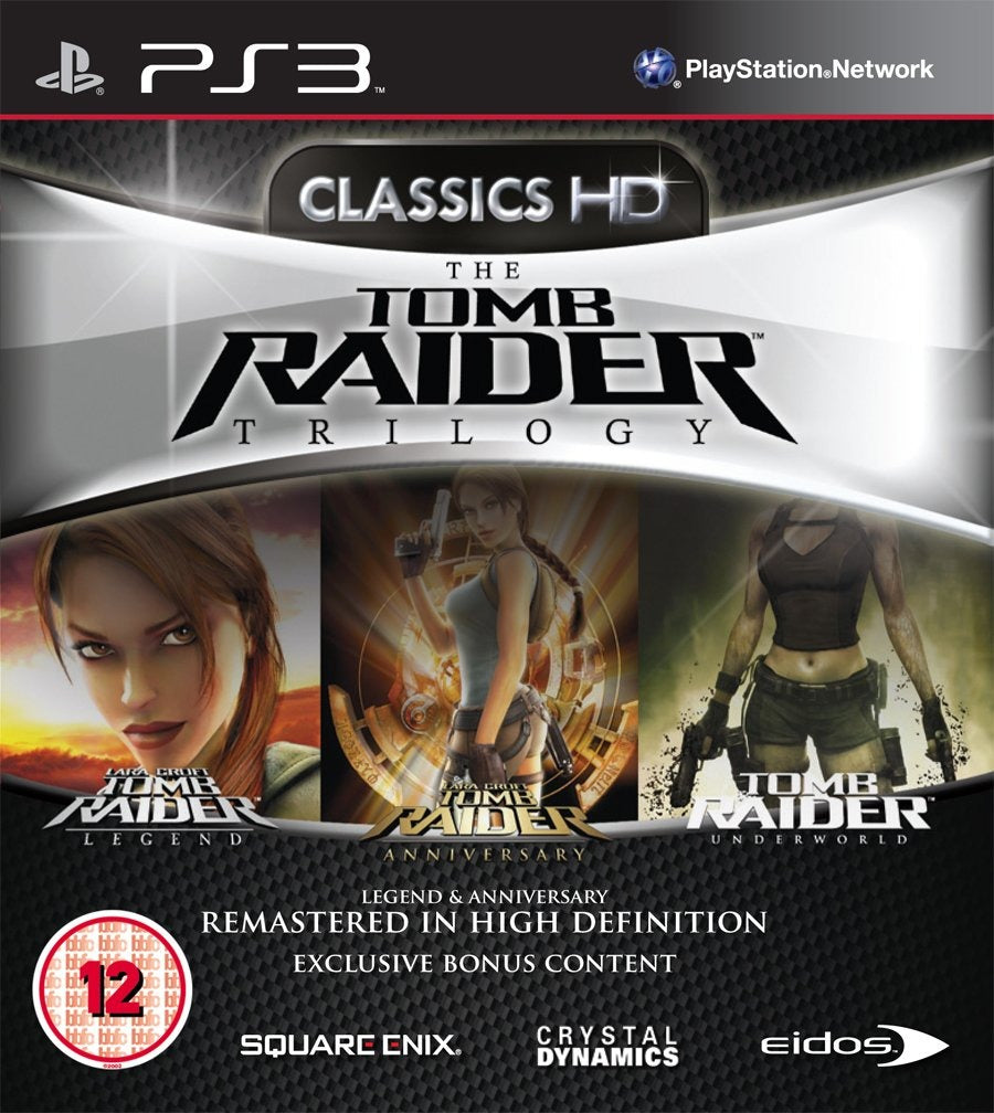 Tomb Raider Trilogy HD PlayStation 3 game box