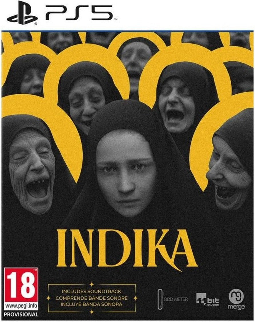 Indika physical edition box art for PlayStation 5