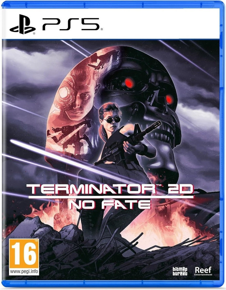 Terminator 2D: No Fate Online Exclusive Edition PlayStation 5 game box