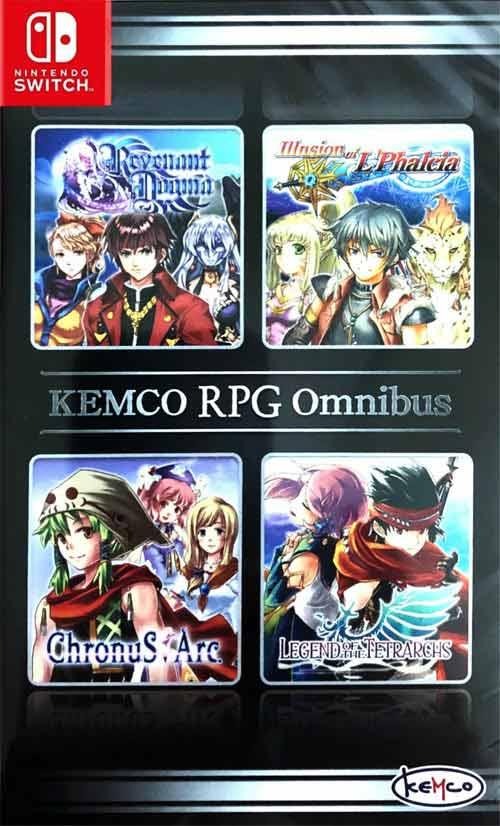 Kemco RPG Omnibus Nintendo Switch Asian box art