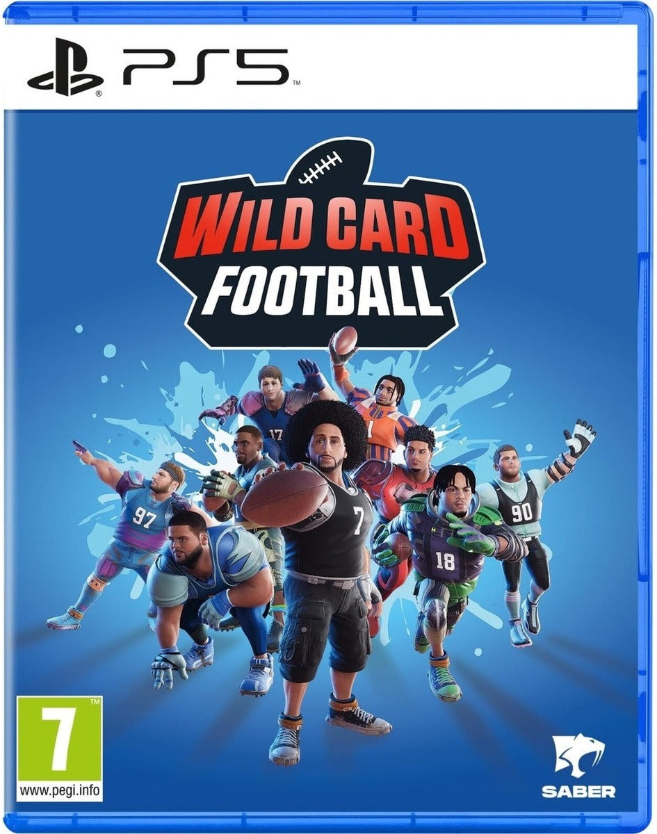 Wild Card Football PlayStation 5 game box art