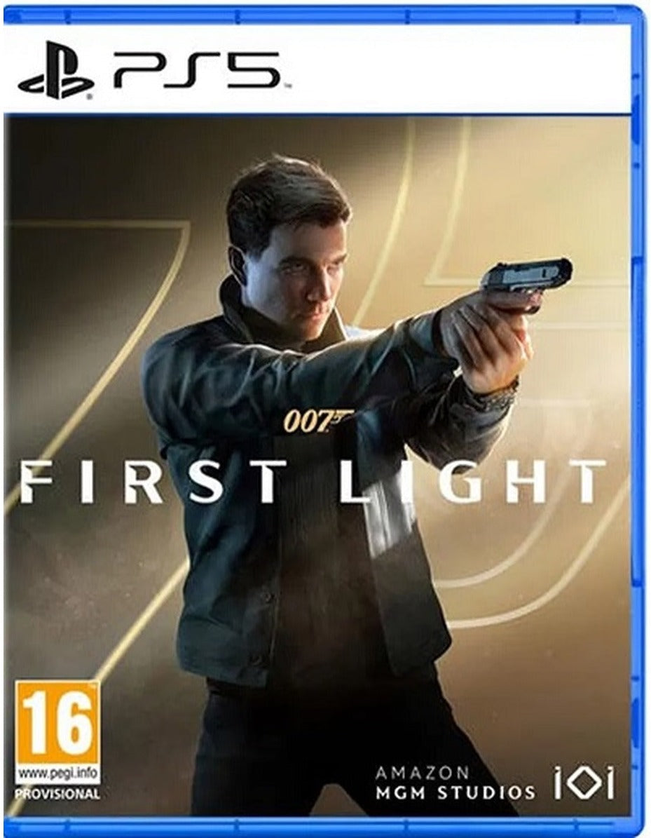 007 First Light PlayStation 5 game box art