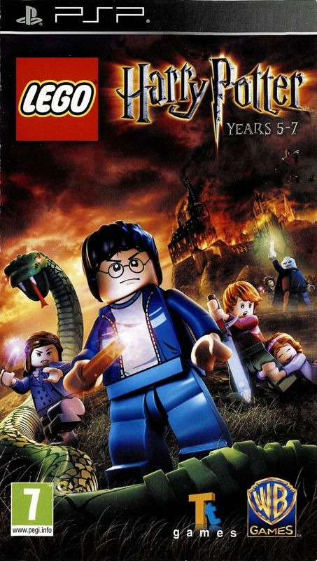 LEGO Harry Potter Years 5-7 PSP game box art