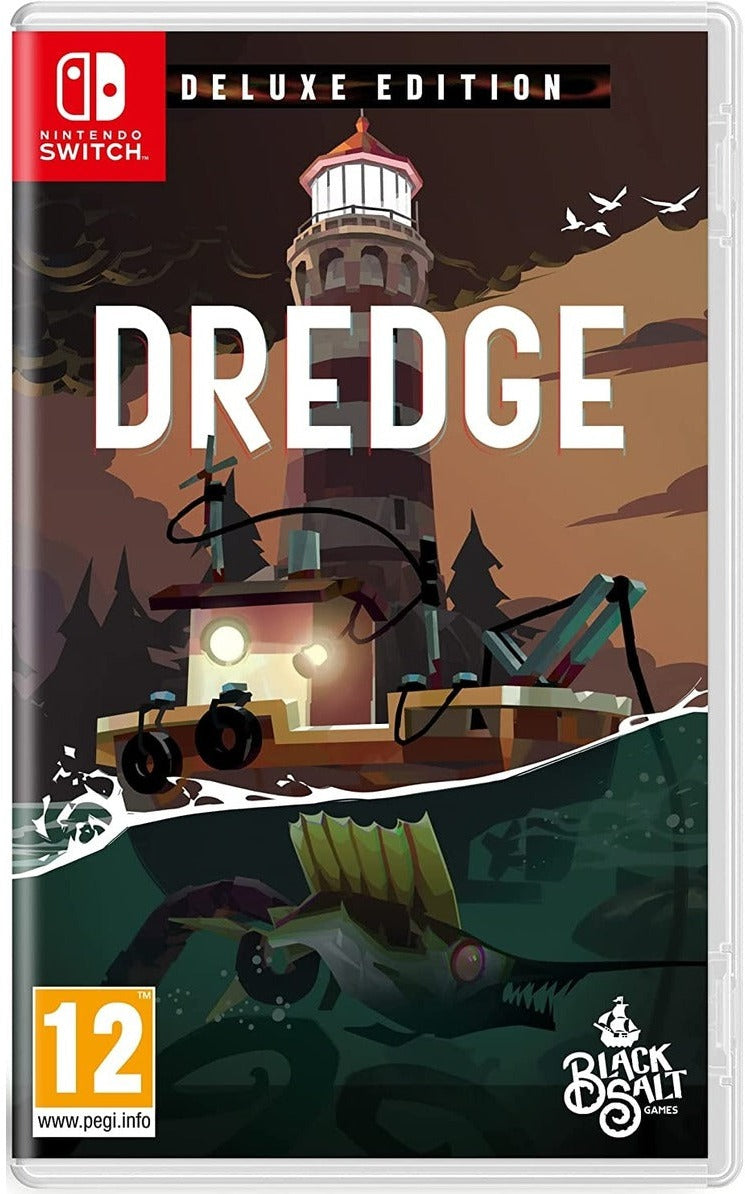 Dredge Deluxe Edition Nintendo Switch game box art