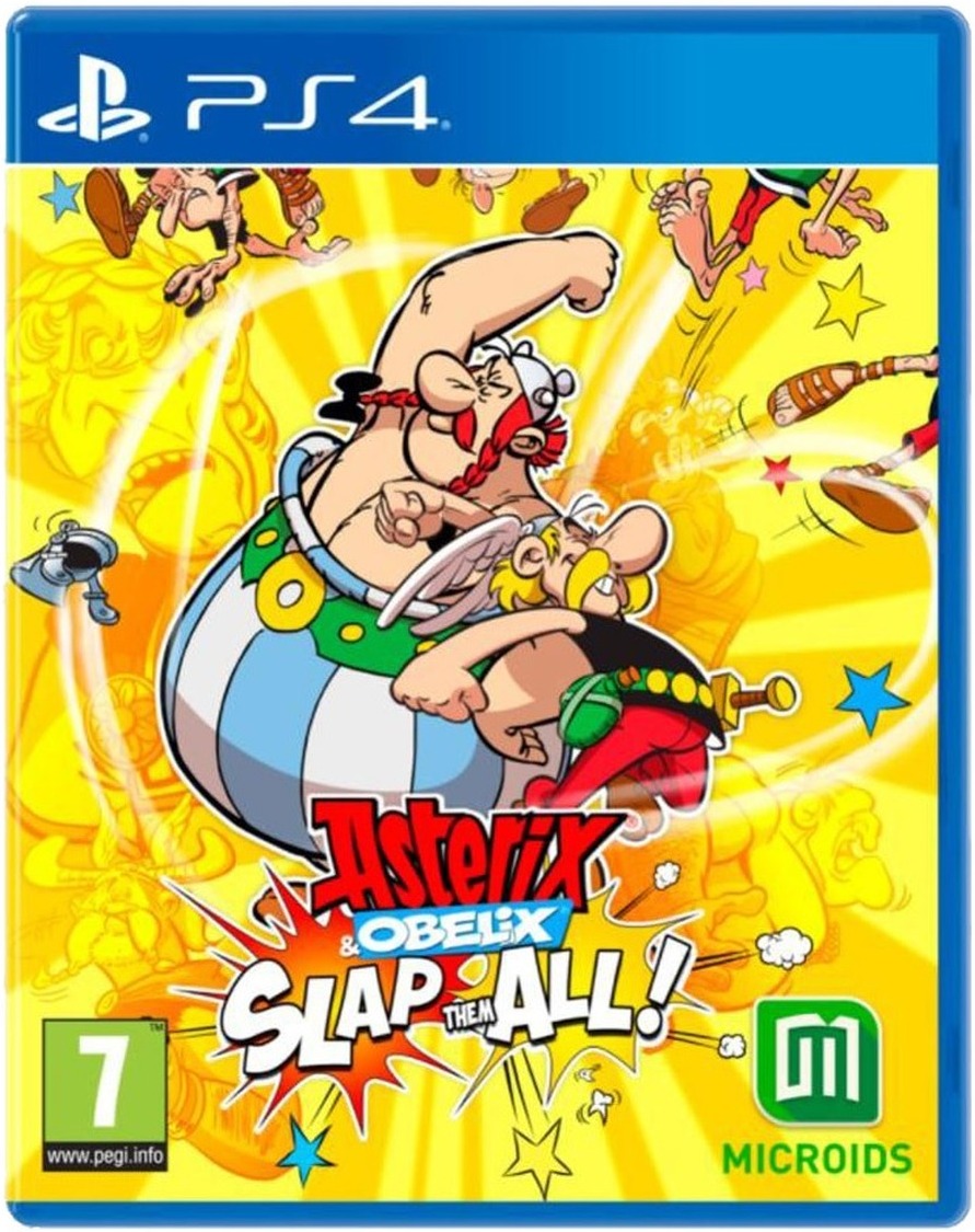 Asterix & Obelix: Slap Them All! PlayStation 4 game box art