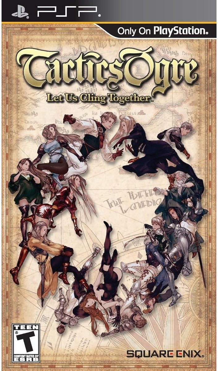 Tactics Ogre: Let Us Cling Together PSP UMD game case