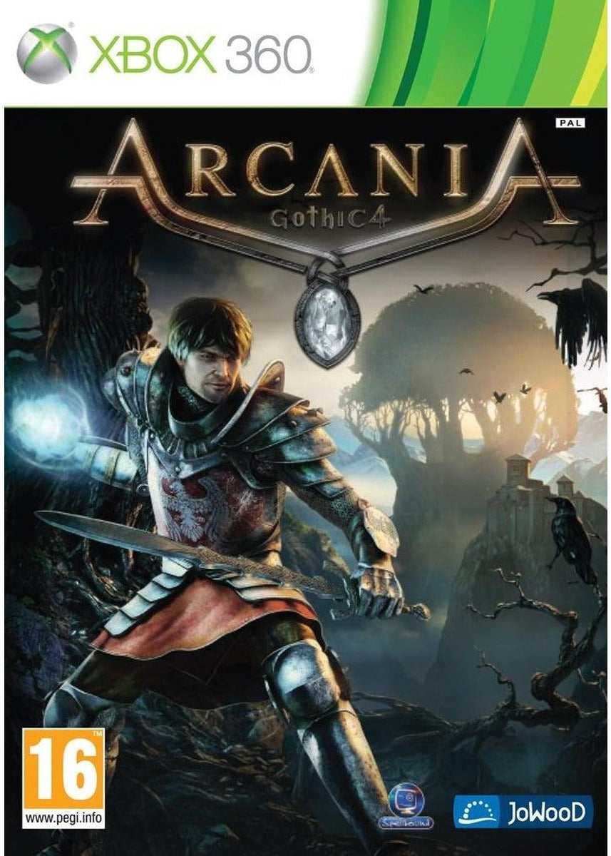 Arcania: Gothic 4 Xbox 360 game box art