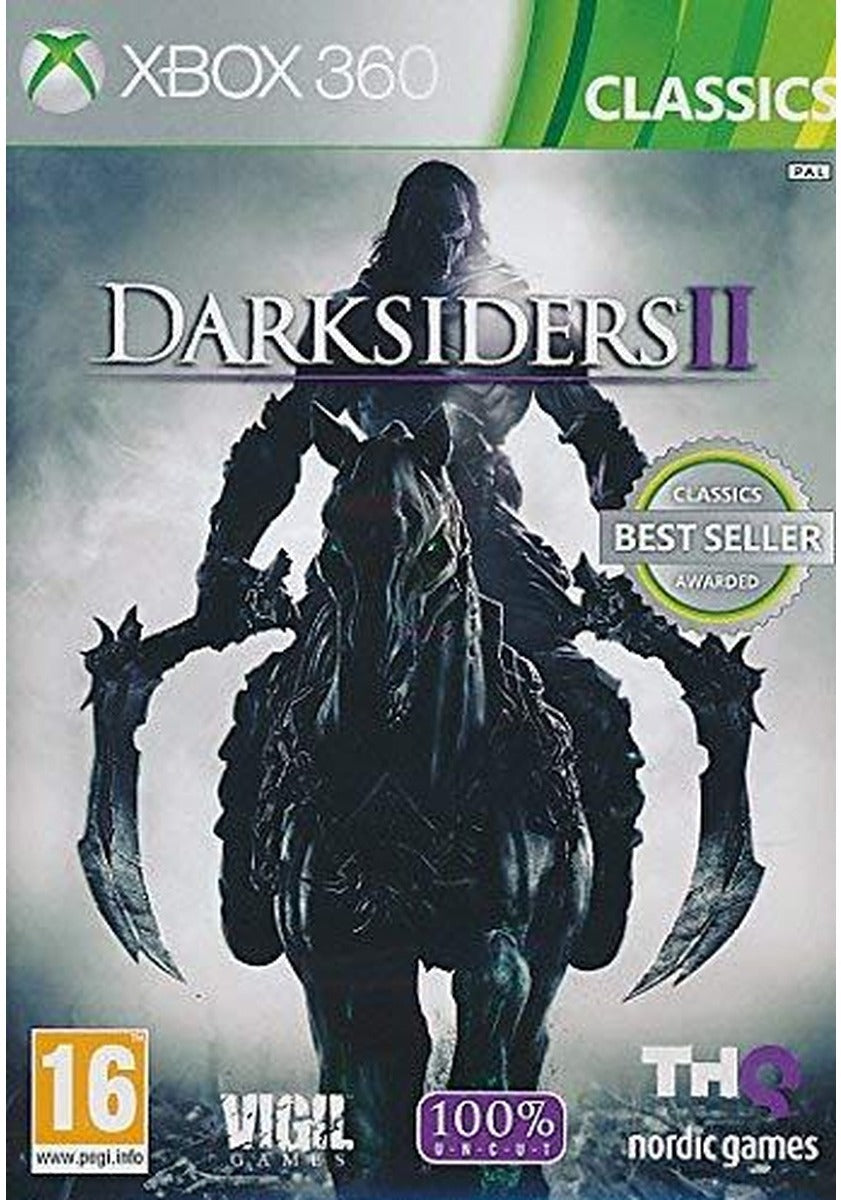 Darksiders II Classics Xbox 360 game box art