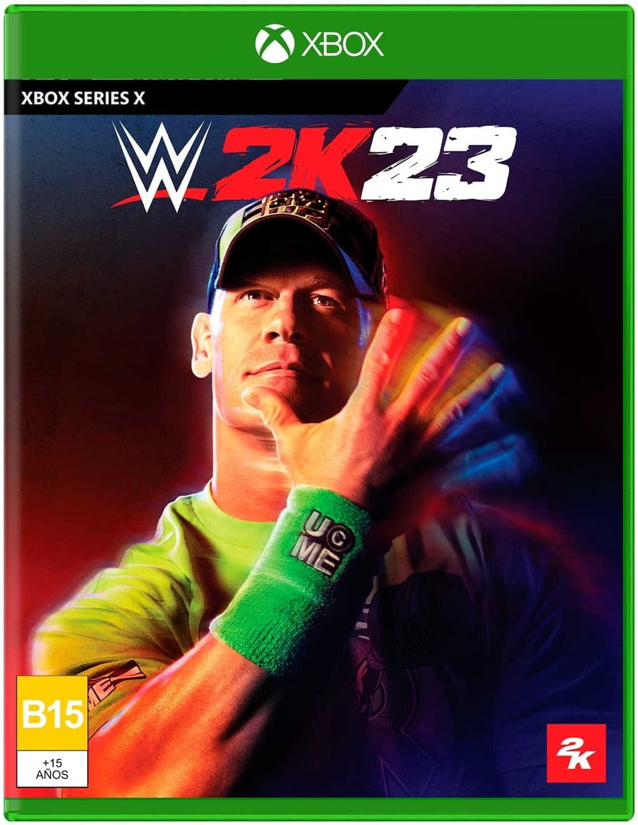 WWE 2K23 Xbox One game box art
