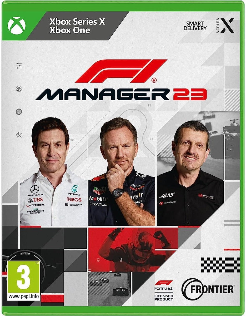 F1 Manager 2023 Xbox Series X game box art