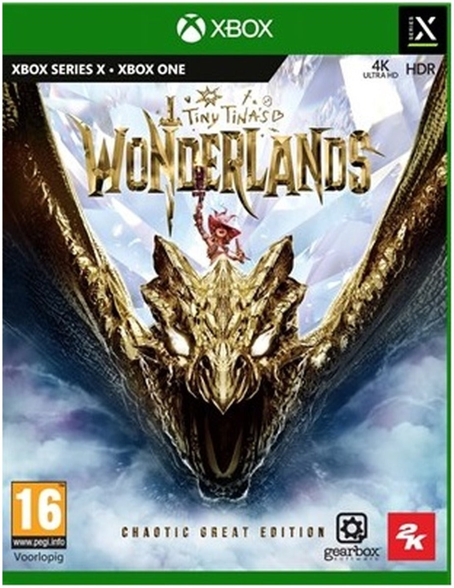 Tiny Tina's Wonderlands Chaotic Great Edition Xbox Series X box art