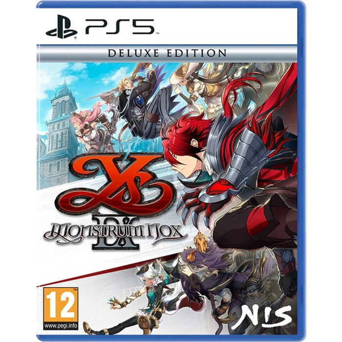 Ys IX: Monstrum Nox Deluxe Edition PlayStation 5 játék doboza