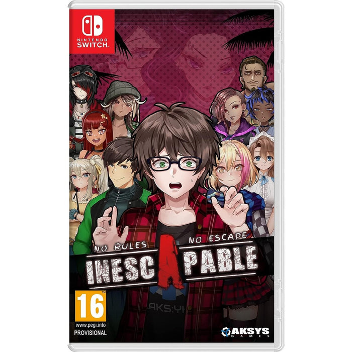 Inescapable: No Rules, No Rescue Nintendo Switch kazetta borítója