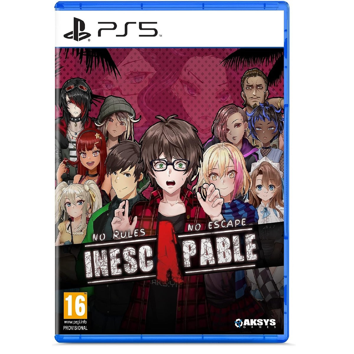 Inescapable: No Rules, No Rescue PlayStation 5 borító