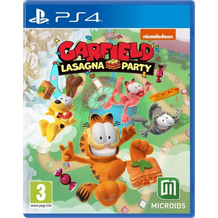 Garfield: Lasagna Party PlayStation 4 dobozborító