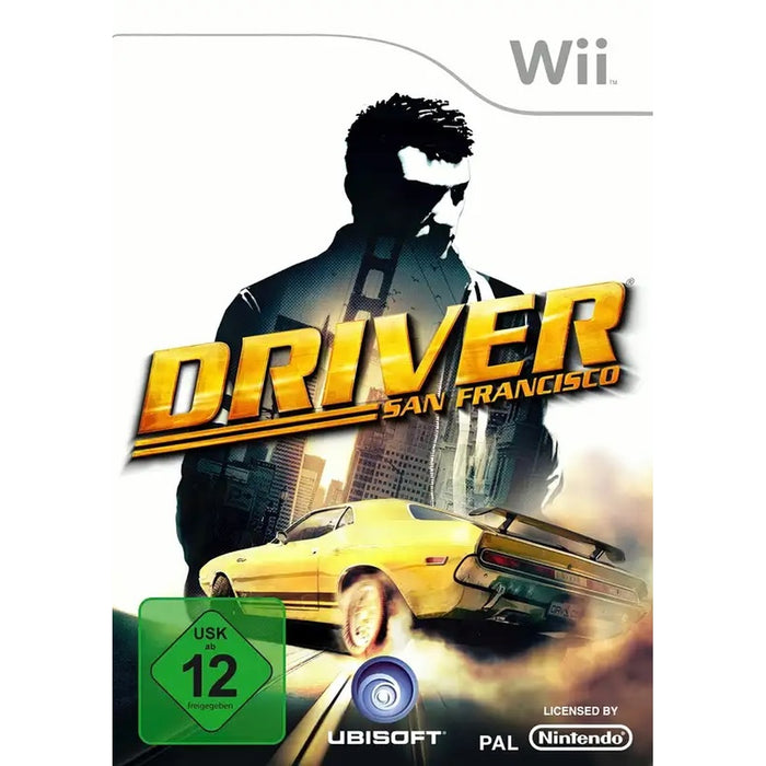 Driver: San Francisco Nintendo Wii játék német borítója