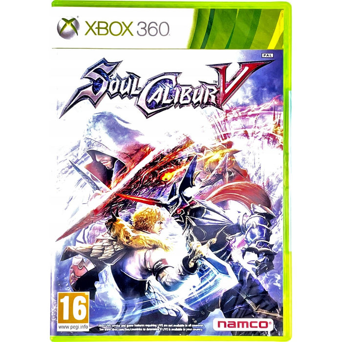 Soulcalibur V Xbox 360 játék borítója