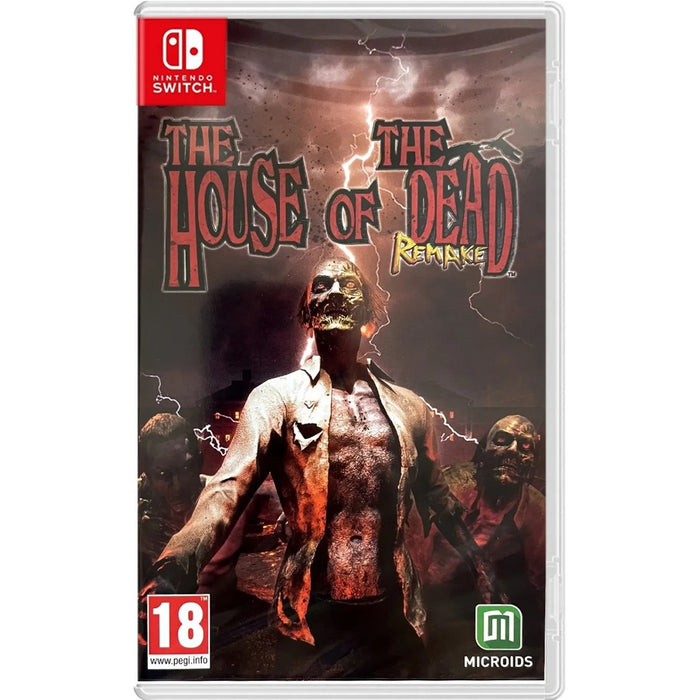 The House of the Dead: Remake Nintendo Switch dobozos kiadás borítója