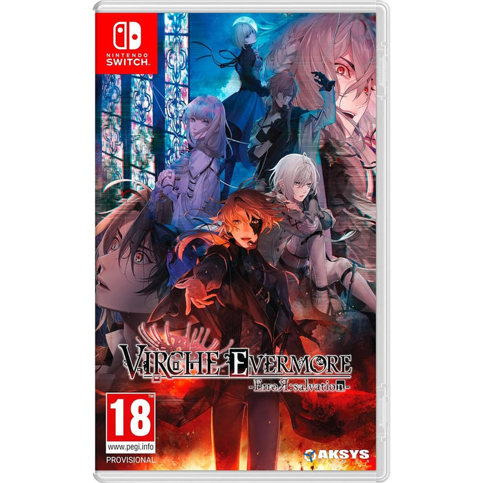 Virche Evermore ErroR Salvation Nintendo Switch játék doboza
