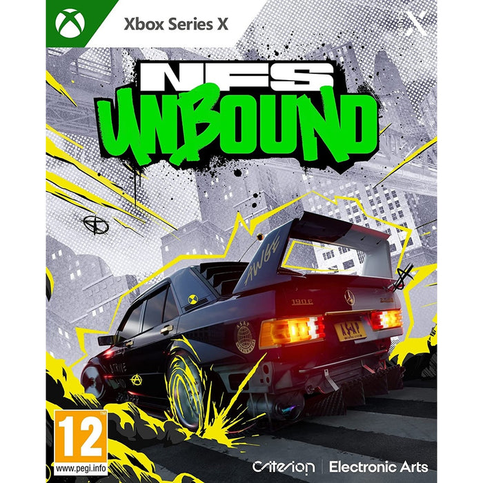 Need for Speed Unbound Xbox Series X játék doboza