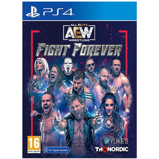 AEW: Fight Forever PlayStation 4 game box art