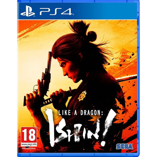 Like a Dragon: Ishin! PlayStation 4 game box art