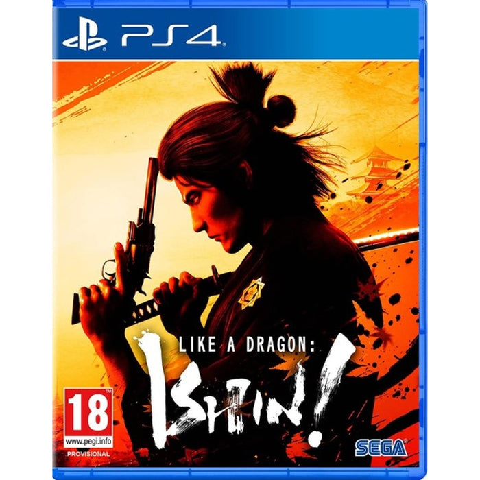 Like a Dragon: Ishin! PlayStation 4 játék dobozborítója